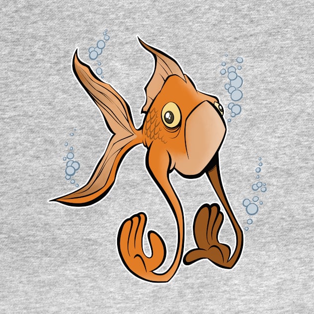 Goldfish Mermaid by westinchurch